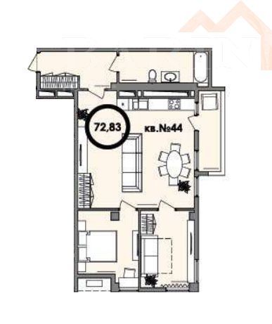 Продажа видовой двухкомнатной квартиры в роскошном Жилом Комплексе Бизнес-класса "MONACO"